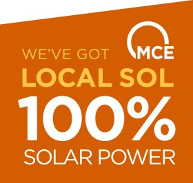 MCE California sourced 100% solar energy service option for your SF Bay Area home or business
