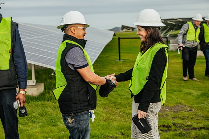 MCE provides workforce education training to Richmond residents for union jobs building renewable energy projects