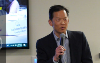 Sustainable Lafayette board member renewable energy advocate Wei-Tai Kwok interview, climate change awareness SF Bay Area