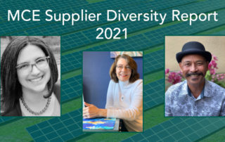 MCE Supplier Diversity, Certify and Amplify, who are mce's suppliers