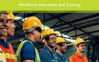 MCE workforce education, training and development for more green careers