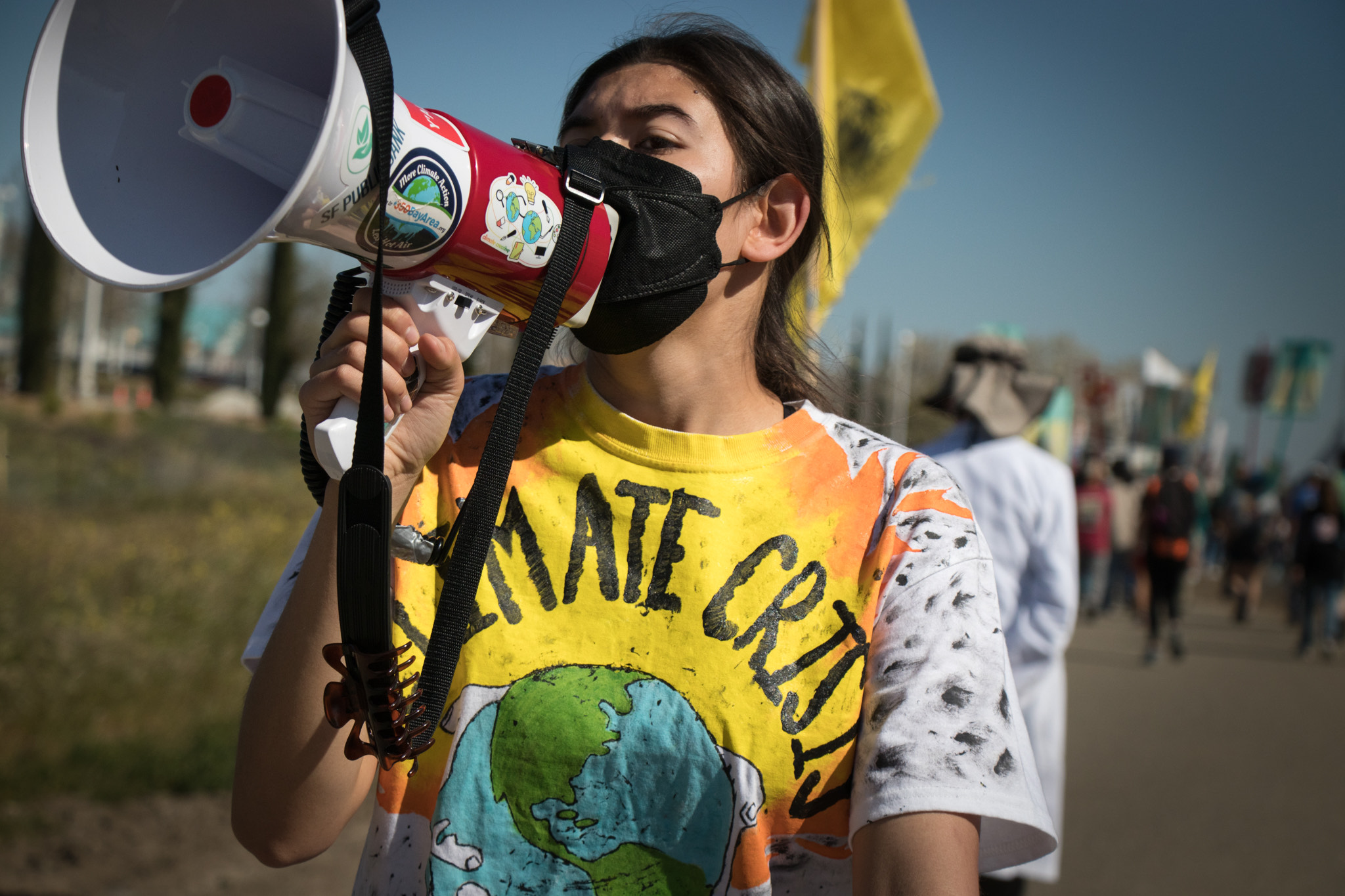 Alexi Lindman, youth leadership, climate activists, bay area climate activism, climate rally