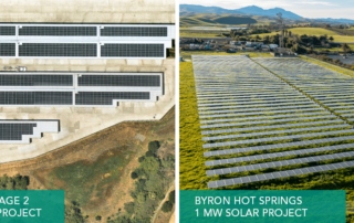 Byron Hot Springs Solar, Contra Costa Solarprojekt, Napa Solarprojekt, Erneuerbare Immobilien, MCE Stromquellen