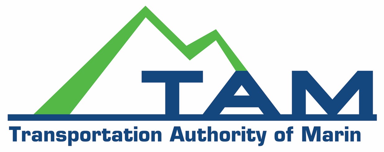 TAM logo, Transportation Authority of Marin