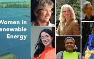 Linda Jackson, Dana Armanino, Bry’Ana Wallace, Jessica Lee, Kate Sears, Barbara Postel, Celebrating Women in Renewable Energy 2024